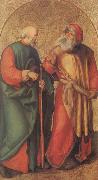 Albrecht Durer Sts.Joseph and Joachim Germany oil painting artist